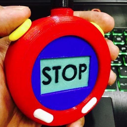 STOP the time 3D model preview