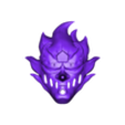 Susano_Mask_Full_No-Horns-02.stl Naruto Susano Máscara Impresora 3D Archivo STL