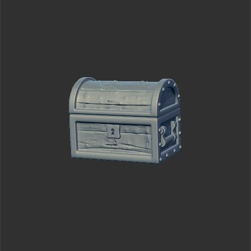 accecories diorama chest01 3D model