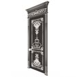 Wireframe-3.jpg Carved Door Classic 0802 White
