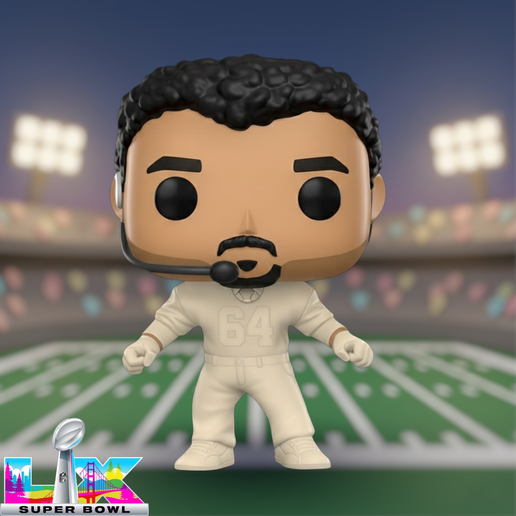 Bad Bunny Super Bowl Funko Pop Style