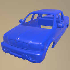 a16_013.png STL file Lincoln Blackwood 2001 PRINTABLE CAR BODY・Design to download and 3D print