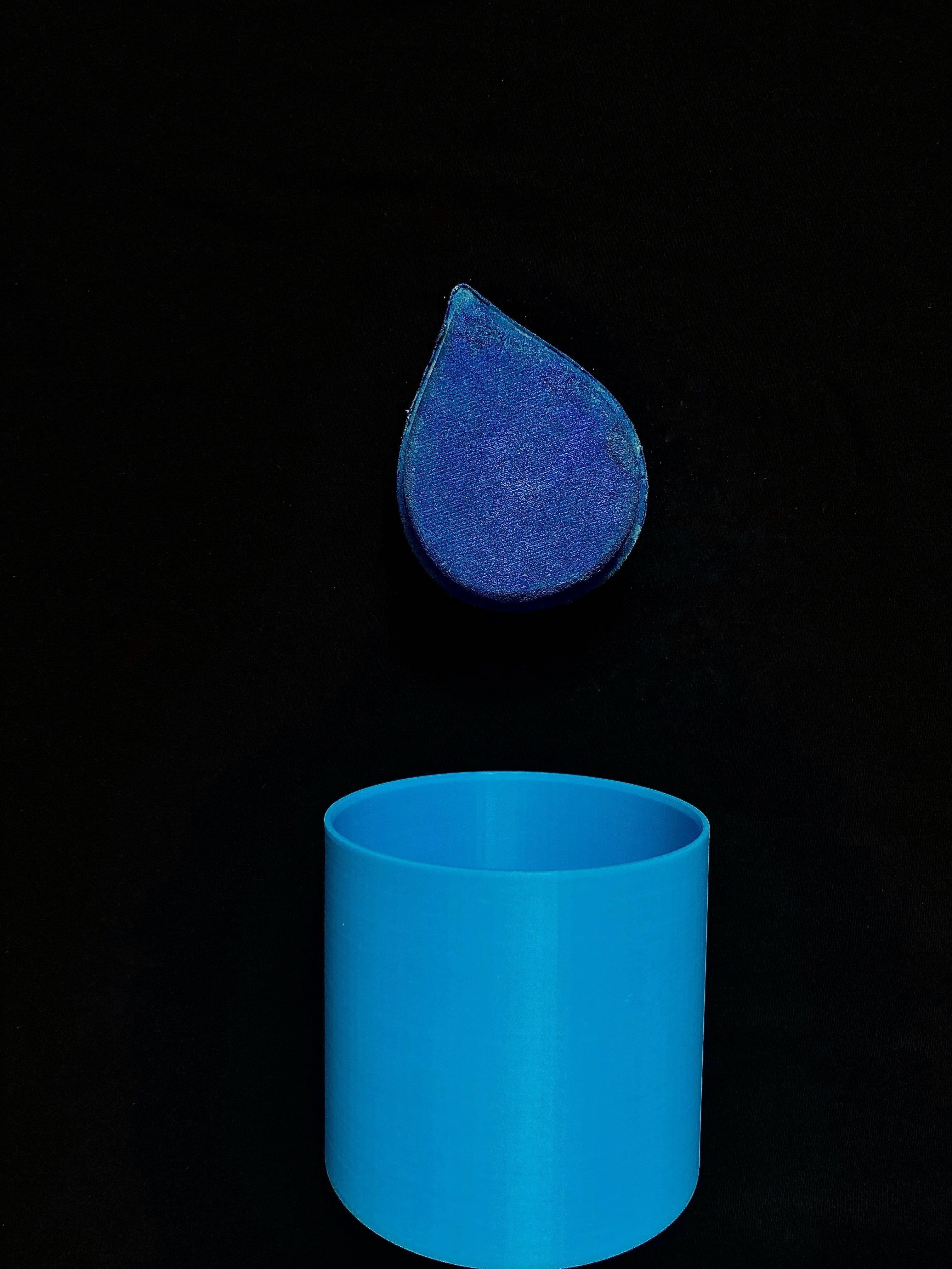 STL file Bath Bomb molds "Droplet"・3D printing template to download・Cults