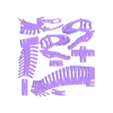 201_Package1 v4.stl [3Dino Puzzle] Acrocanthosaurus