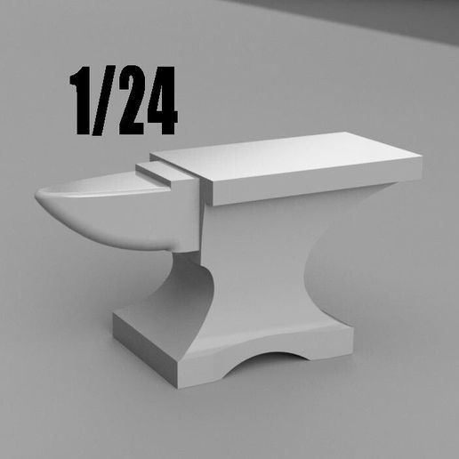 STL file 1/24 ANVIL 🌆 ・3D printer design to download・Cults