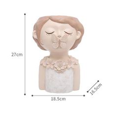 10ed94d1e5ef88211e932977f8317a97.jpg Download OBJ file Decoration Planter Pot Cute Girl 15 stl for 3D printing • 3D printable model, FabioDiazCastro