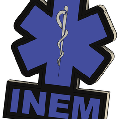 inem.png STL-Datei INEM Portugal Lampe kostenlos・3D-Druck-Vorlage zum herunterladen