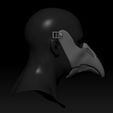 04.jpg STL file Quarantine Mask Plague Doctor Cyberpunk・3D printing template to download