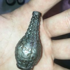 41620949_10157632825112506_6434665937818877952_o.jpg OBJ file Skull Vial・3D printer model to download