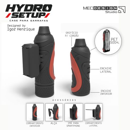 Hydro Setup - Modular Watter Bottle
