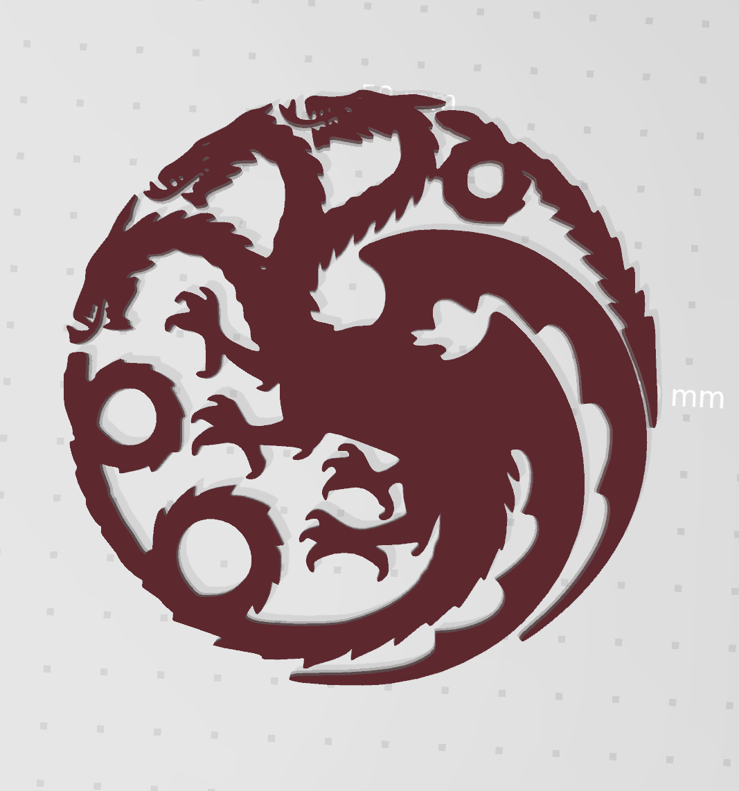 Download free STL file Game of Thrones Dragon (mother of dragons) • 3D ...