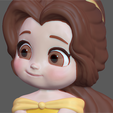 9.png BELLE BABY BEAUTY AND THE BEAST DISNEY PRINCESS ANIMATION 3D PRINT