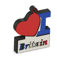 2.png Key ring I love britain / I Love Britain