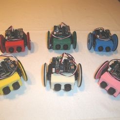 Miniskybot-v1.0-1_display_large_display_large.jpg Free STL file MiniSkybot Robot V1.0・3D printing template to download