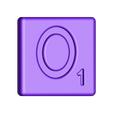 Single_Cut_O.STL Fichier STL gratuit Pièces et support SCRABBBLE・Modèle imprimable en 3D à télécharger