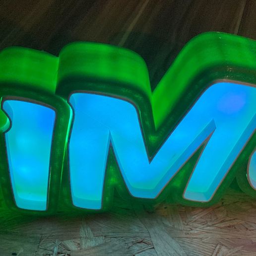 LED lamp name TIMO 3D model