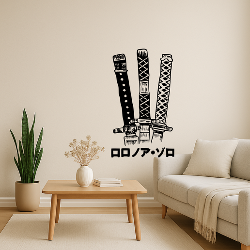 One Piece Roronoa Zoros Three Swords