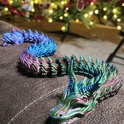 Articulated Infernal Dragon - Hell & Heaven