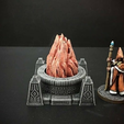 Deerrff2.png Delving Decor: Scrying Pool Alternate Inserts (28mm/Heroic scale)