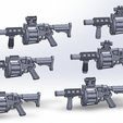 5.png MGL-140 Multiple Grenade Launcher pack 3D print model