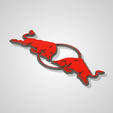 Redbull.png Fichier 3MF Logo de l'équipe F1・Design pour imprimante 3D à télécharger