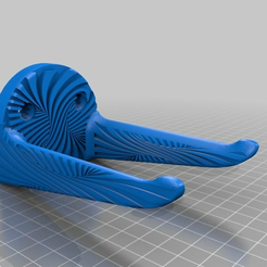 tornado_guitar_hanger.png Free STL file Tornado Guitar Hanger・3D printer design to download