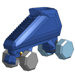 Low-Poly-Roller-Skate.png Low Poly Roller Skate