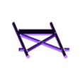 tamiya 35th folding chair part1.stl folding chair 35th scale similar to tamiya chairs in m577 kit