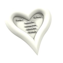 renderFGwrv5.jpg Free STL file Cœur Bonne Fête to personalize・3D printer model to download