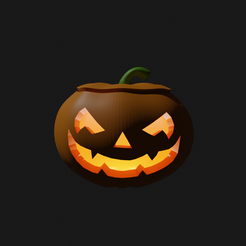 calabaza.png STL file halloween pumpkin candle candle batterie, pumpkin halloween candle batterie, pumpkin halloween candle battery・3D printing template to download