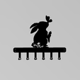 hase.png Crochets de vestiaire de Pâques