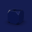ba885308-a70c-404a-b9eb-c8e54029dbff.png 103. Cube Platonic Solid Goemetric Bonsai Vase - V6 - Erina (Inches)