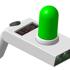 Rick-Morty-Portal-Gun-2.png Файл STL Портальная пушка "Рик и Морти・Шаблон для 3D-печати для загрузки