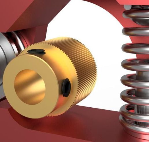 i t T Pay " MK8 Extrudeur V2 Creality - 3D модель