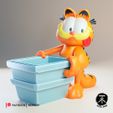 Garfield_Render_002_AZ3DDOJO.jpg Гарфилд для 3D-печати