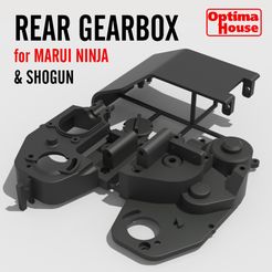Marui-Shogun-Rear-Gearbox-studio.jpg Rear Gearbox for Marui Ninja / Shogun / Coors