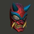 2.jpg Oni Spiderman Full and Half Mask