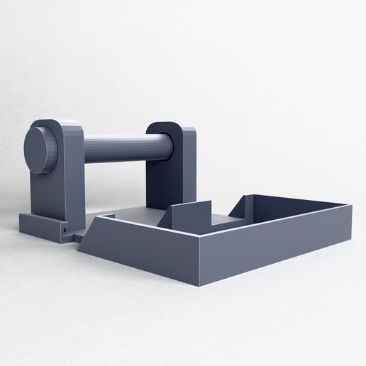 MUNBYN ITPP130B Thermal Printer - All-in-One Printer Stand & Label Roll Holder