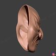 14.jpg Japanese Bugaku Mask - Devil Mask -Halloween Cosplay 3D print model