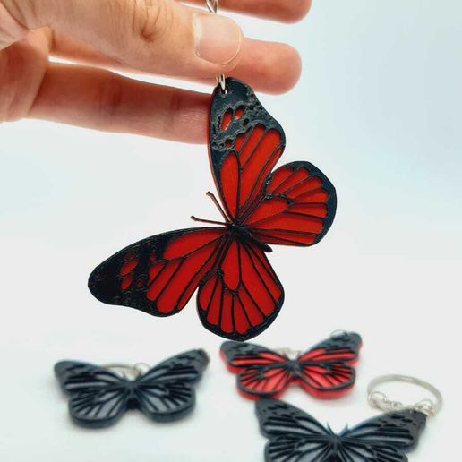 4.jpg Porta-chaves borboleta