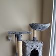 Fully_repaired.jpg Cat Condo / activity scratching Pole repair kit. (For owners of fat cats)