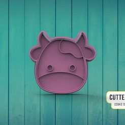 vaca-7.jpg STL file Cow Cow M7・3D printable model to download