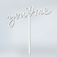 youandme1_.png YOU AND ME DECO _ WORDS DECORATION