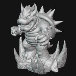 8A3E47A5-9D0A-4540-847F-23F668D08064.jpeg 3D file Bowser - Super Mario Bros Movie Diorama・3D printing model to download