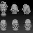 demo02.jpg Wargame Custom heads bits- warnums 3D print mode
