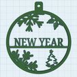NEW-YEAR-BALL.jpg CHRISTMAS TREE ORNAMENT WITH THE WORD "NEW YEAR". CHRISTMAS TREE ORNAMENT WITH THE WORD "NEW YEAR".