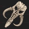 05.jpg 3D file Mythosaur Skull High Quality - Mandalorian Starwars Movie・Template to download and 3D print