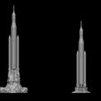 15.jpg Artemis 1 The Space Launch System (SLS): NASA’s Moon Rocket take off (lamp) and pedestal File STL-OBJ for 3D Printer