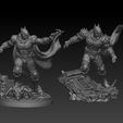 2.jpg Batman XE Suit Dual Pose - 32mm Batman Miniature Game Scale