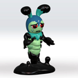 Spring-twisted-dandy4.png Dandys World Spring twisted 3D Model STL file - 3mf Multicolor Fanart